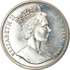 Coin, Isle of Man, Crown, 1996, Pobjoy Mint, La légende d'Arthur - La Reine