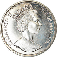 Monnaie, Isle of Man, Crown, 1996, Pobjoy Mint, La légende d'Arthur - Camelot
