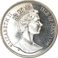 Monnaie, Isle of Man, Crown, 1998, Pobjoy Mint, Année de l'océan - Baleine
