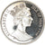 Coin, Isle of Man, Crown, 1998, Pobjoy Mint, Année de l'océan - Pingouins et
