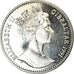 Coin, Gibraltar, Crown, 1991, Lady Diana, MS(63), Cupro-nickel