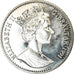 Coin, Gibraltar, Crown, 1991, Lady Diana, MS(63), Cupro-nickel
