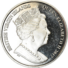 Coin, BRITISH VIRGIN ISLANDS, Dollar, 2017, Franklin Mint, Hippocampes, MS(63)