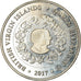 Monnaie, BRITISH VIRGIN ISLANDS, Dollar, 2017, Franklin Mint, Reine Elizabeth -