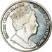 Coin, BRITISH VIRGIN ISLANDS, Dollar, 2017, Franklin Mint, Makaire bleu, MS(63)