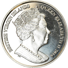 Coin, BRITISH VIRGIN ISLANDS, Dollar, 2016, Franklin Mint, Golf, MS(63)