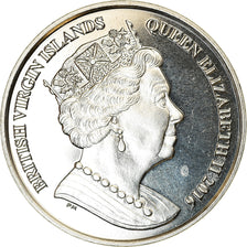 Coin, BRITISH VIRGIN ISLANDS, Dollar, 2016, Franklin Mint, Rugby, MS(63)