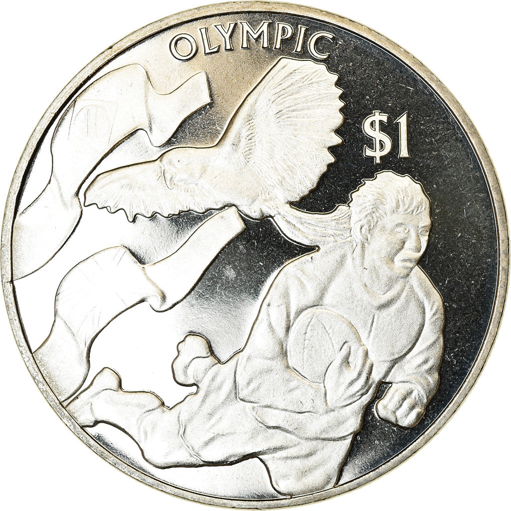 Coin, BRITISH VIRGIN ISLANDS, Dollar, 2016, Franklin Mint, Rugby, MS(63)