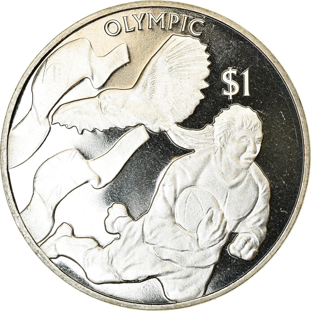 Coin, BRITISH VIRGIN ISLANDS, Dollar, 2016, Franklin Mint, Rugby, MS(63)