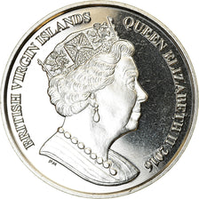 Coin, BRITISH VIRGIN ISLANDS, Dollar, 2016, Franklin Mint, Triathlon, MS(63)