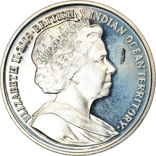Coin, British Indian Ocean, 2 Pounds, 2009, Première pièce commémorative