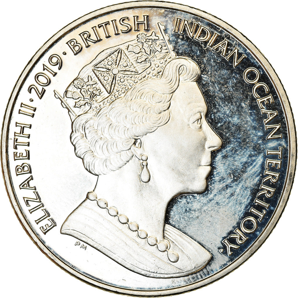 Monnaie, Océan Indien Britannique, 2 Pounds, 2019, 2ème guerre mondiale -