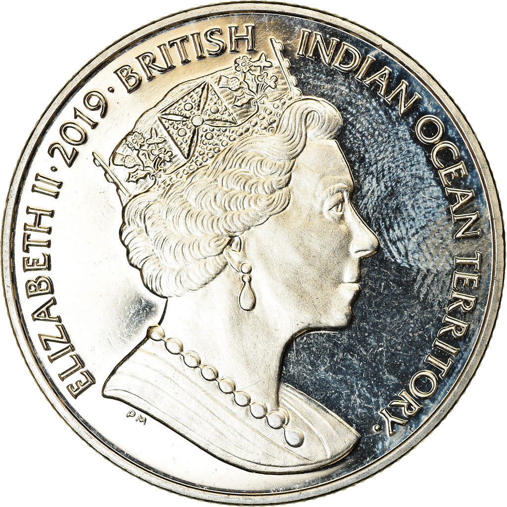 Coin, British Indian Ocean, 2 Pounds, 2019, 2ème guerre mondiale - Marine