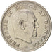 Moneta, Danimarca, Frederik IX, Krone, 1965, Copenhagen, BB+, Rame-nichel