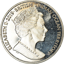 Monnaie, Océan Indien Britannique, 2 Pounds, 2019, 2ème guerre mondiale -