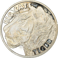 Münze, Sierra Leone, Dollar, 2020, British Royal Mint, Félins - Tigre, UNZ