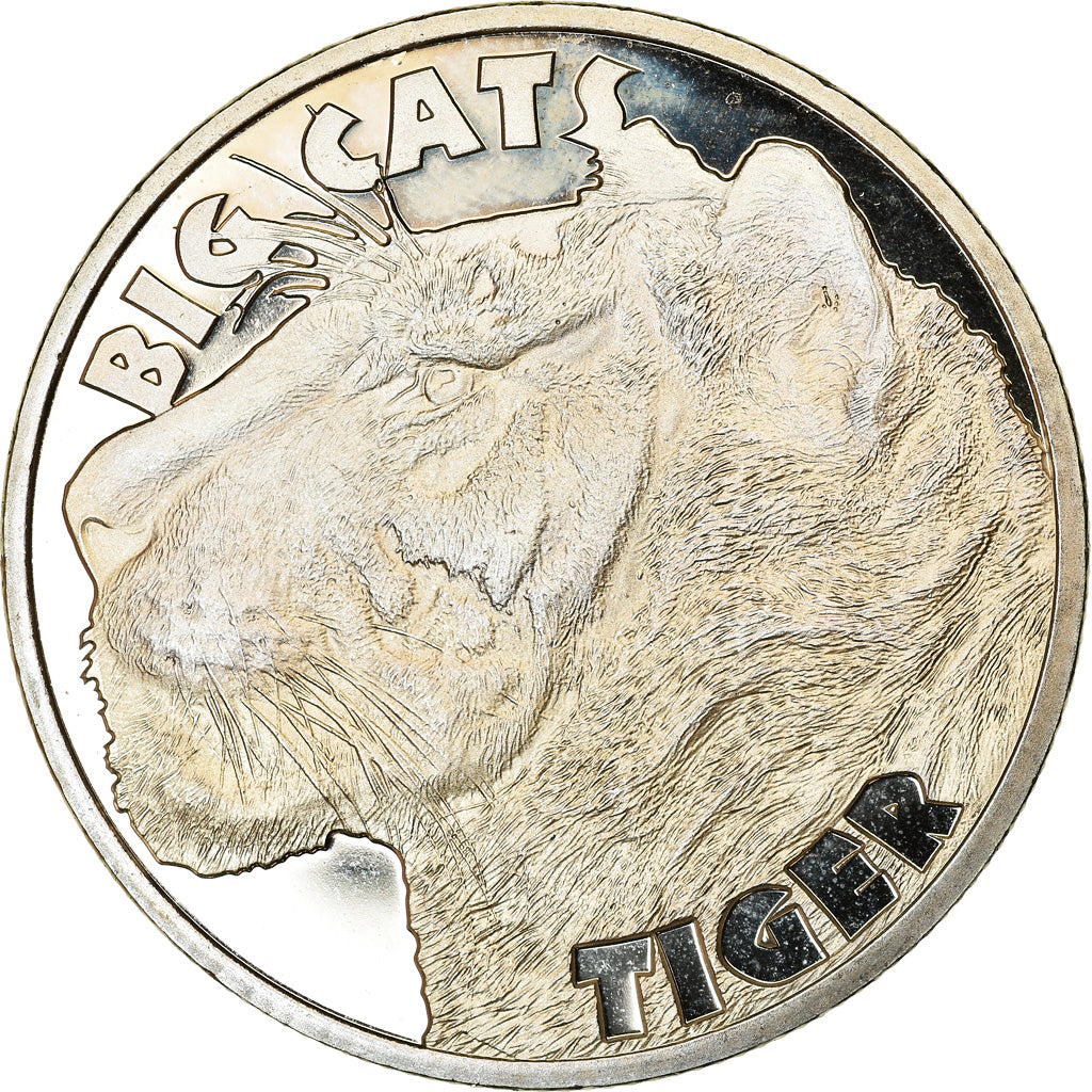 Moneta, Sierra Leone, Dollar, 2020, British Royal Mint, Félins - Tigre, SPL