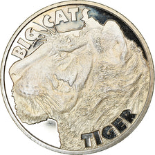 Moneta, Sierra Leone, Dollar, 2020, British Royal Mint, Félins - Tigre, SPL