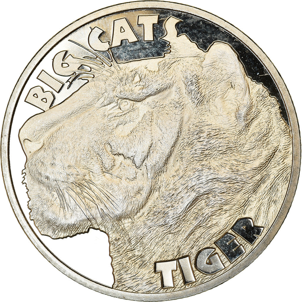 Monnaie, Sierra Leone, Dollar, 2020, British Royal Mint, Félins - Tigre, SPL