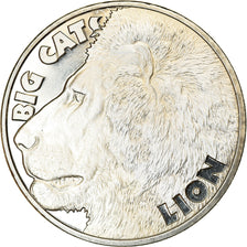 Coin, Sierra Leone, Dollar, 2020, British Royal Mint, Félins - Lion, MS(63)