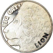 Coin, Sierra Leone, Dollar, 2020, British Royal Mint, Félins - Lion, MS(63)