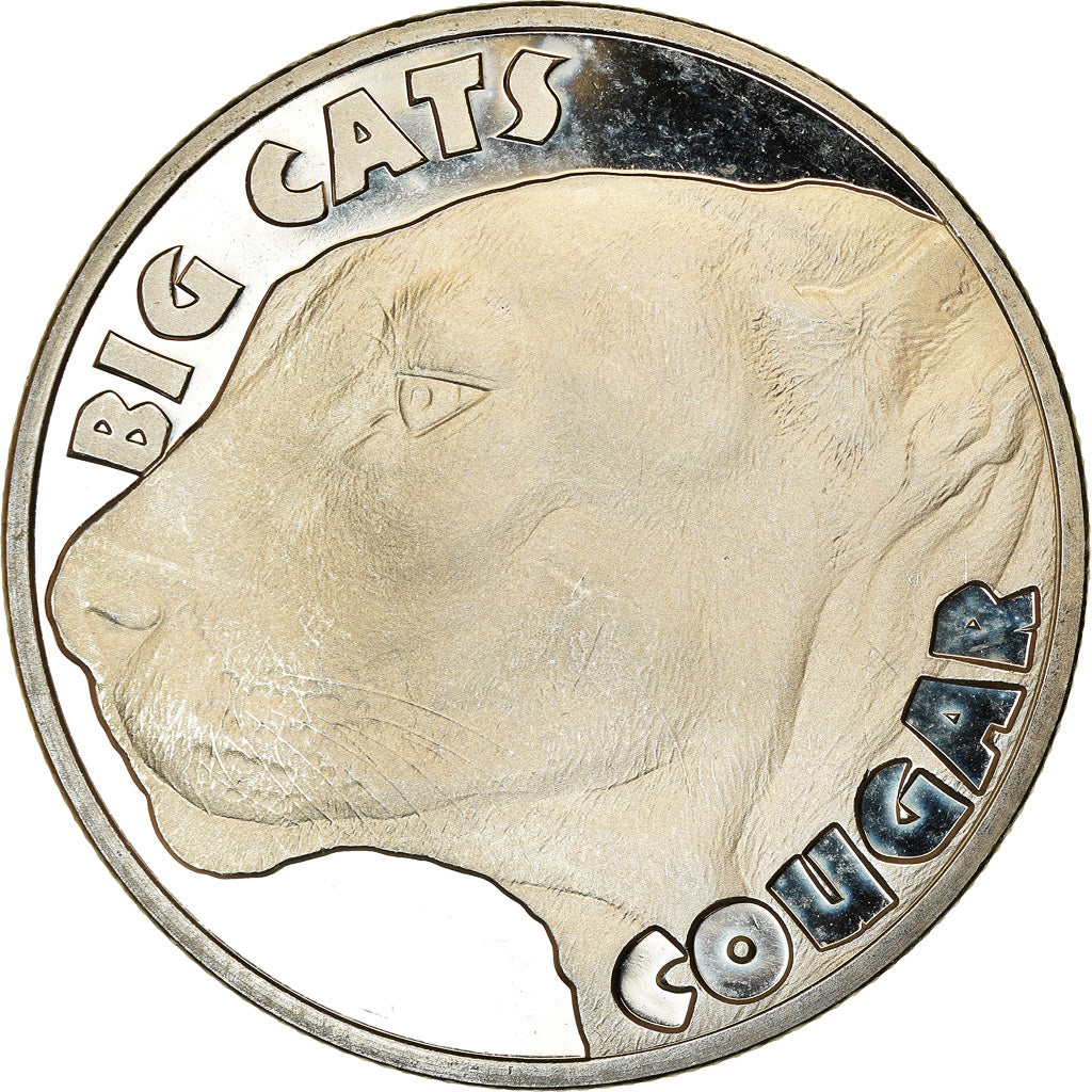Coin, Sierra Leone, Dollar, 2020, British Royal Mint, Félins - Cougar, MS(63)