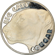 Coin, Sierra Leone, Dollar, 2020, British Royal Mint, Félins - Cougar, MS(63)