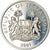 Munten, Sierra Leone, Dollar, 2001, British Royal Mint, Année du Serpent, UNC-