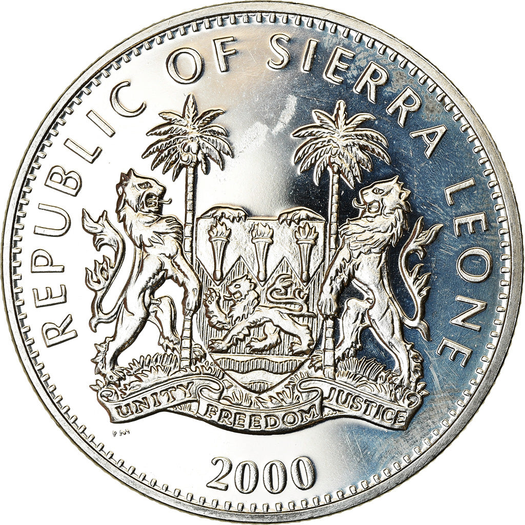 Coin, Sierra Leone, Dollar, 2000, British Royal Mint, Dragon, MS(63)
