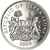Moeda, Serra Leoa, Dollar, 2009, British Royal Mint, Jeux olympiques d'hiver