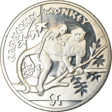 Coin, Sierra Leone, Dollar, 2009, British Royal Mint, Singes - Cercopithèque