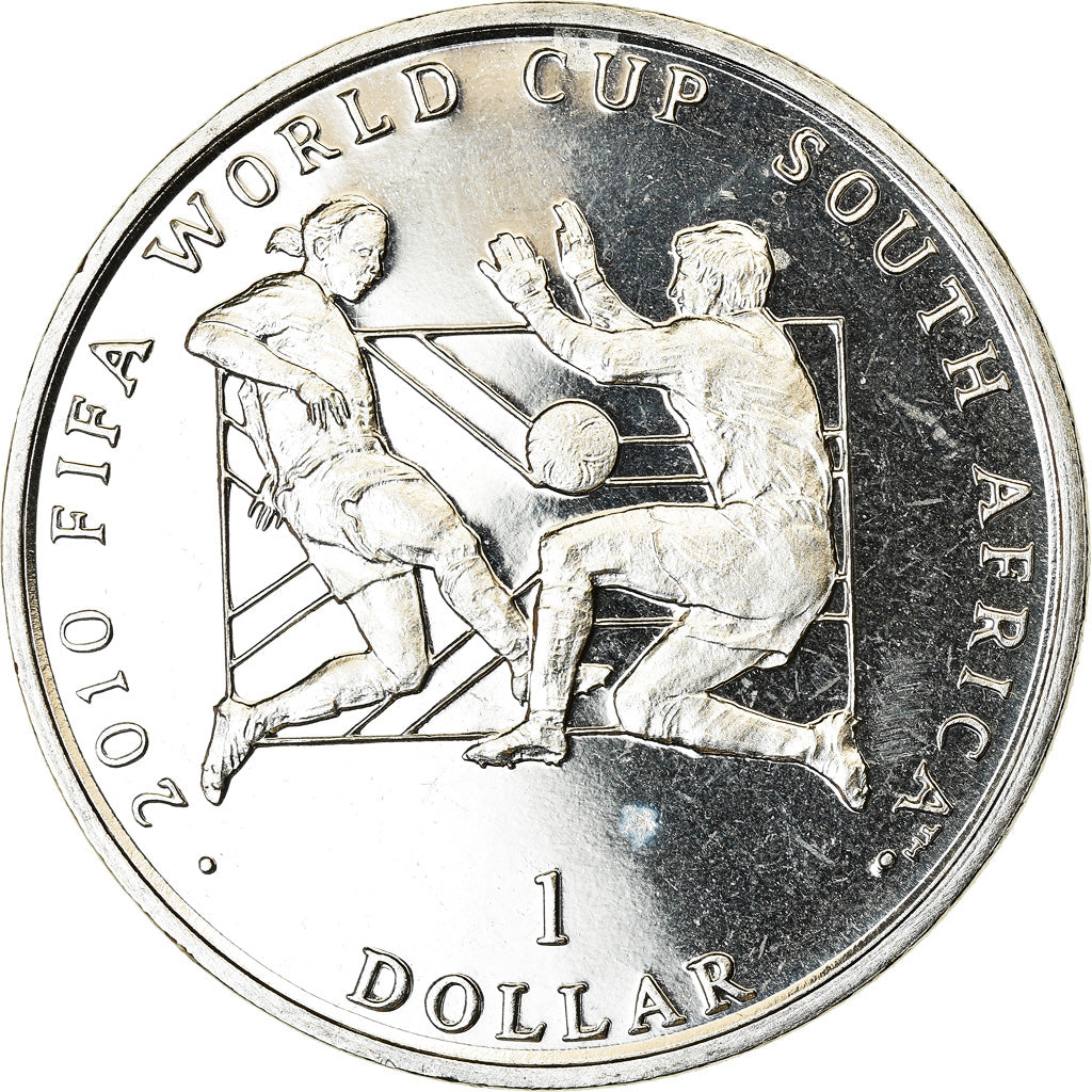 Coin, Sierra Leone, Dollar, 2010, British Royal Mint, Coupe du monde de