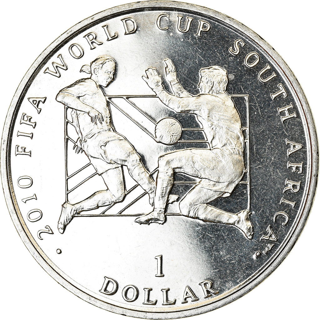 Coin, Sierra Leone, Dollar, 2010, British Royal Mint, Coupe du monde de