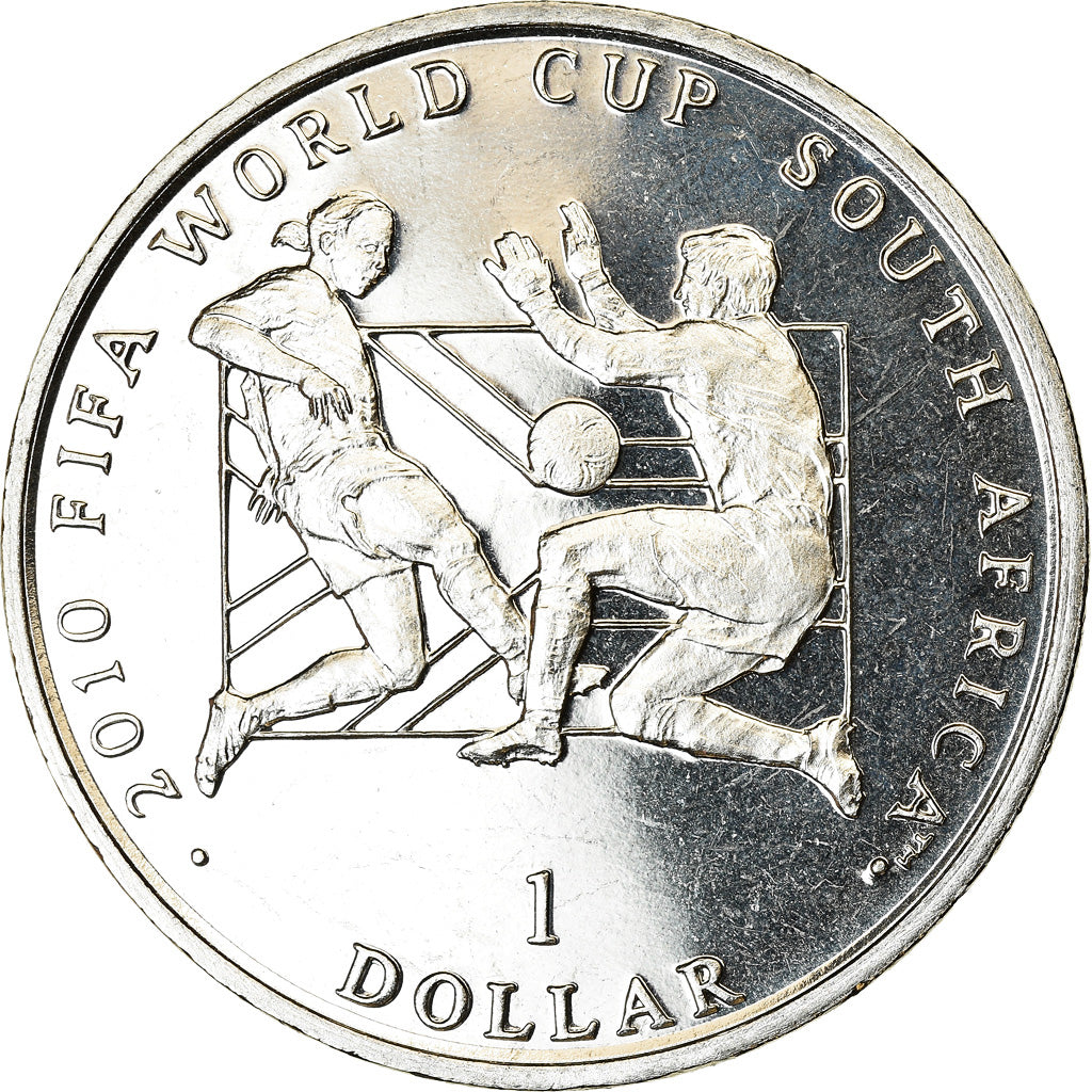 Coin, Sierra Leone, Dollar, 2010, British Royal Mint, Coupe du monde de