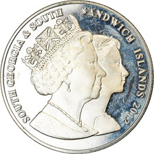 Coin, South Georgia and the South Sandwich Islands, 2 Pounds, 2012, William et