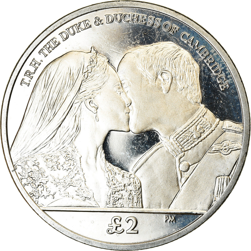 Coin, South Georgia and the South Sandwich Islands, 2 Pounds, 2012, William et