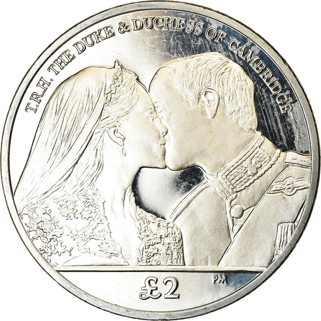 Coin, South Georgia and the South Sandwich Islands, 2 Pounds, 2012, William et