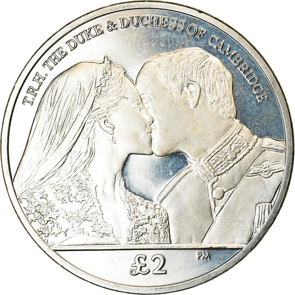 Coin, South Georgia and the South Sandwich Islands, 2 Pounds, 2012, William et