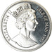 Coin, Isle of Man, Crown, 1995, Pobjoy Mint, Ballons des frères Montgolfier
