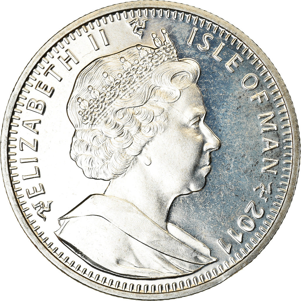 Coin, Isle of Man, Crown, 2011, Pobjoy Mint, TT Mountain Course, MS(63)