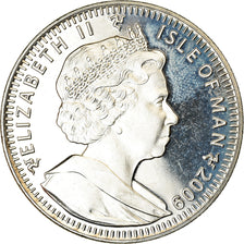 Coin, Isle of Man, Crown, 2009, Pobjoy Mint, Chute du mur de Berlin, MS(63)