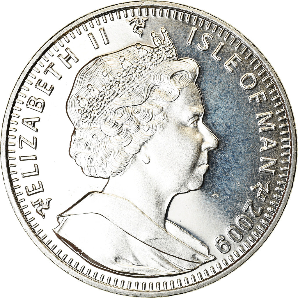 Monnaie, Isle of Man, Crown, 2009, Pobjoy Mint, Vol d'essai du Concorde, SPL