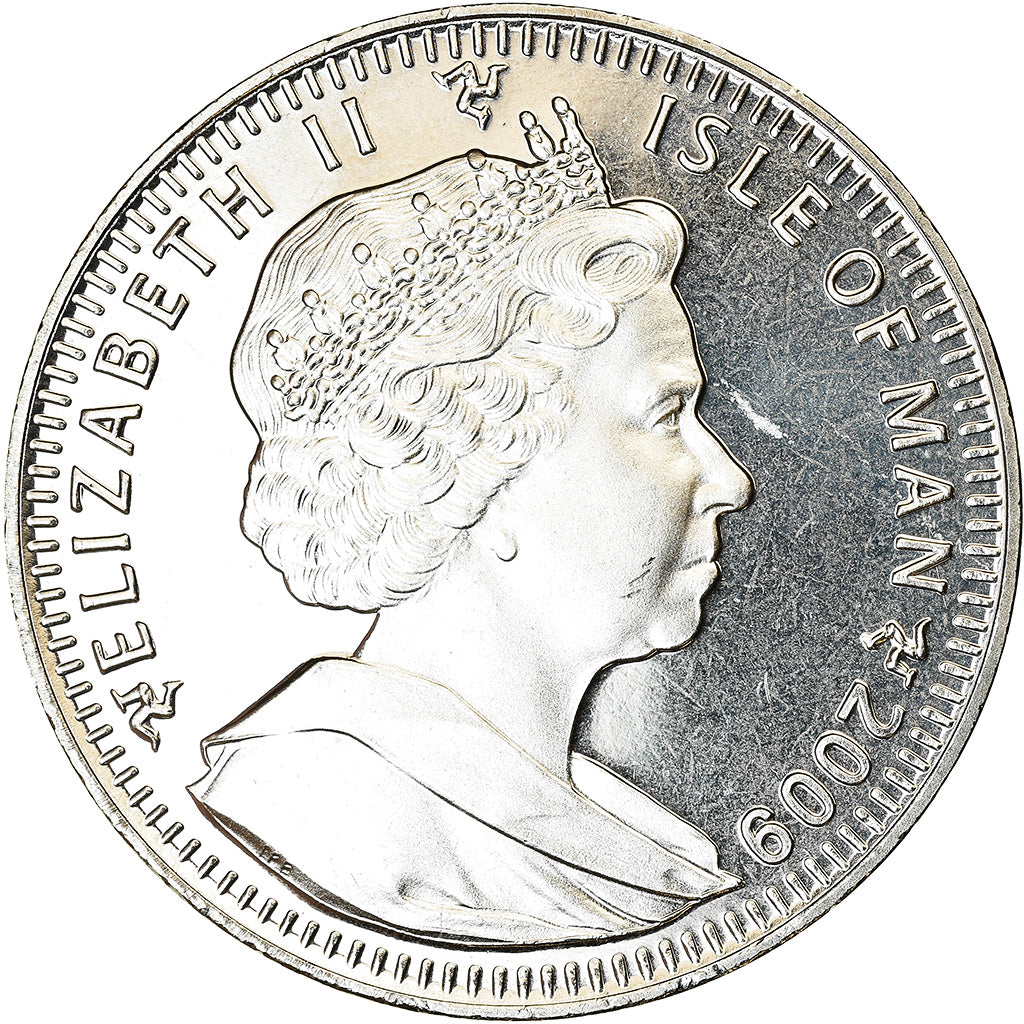 Moneta, Isola di Man, Crown, 2009, Pobjoy Mint, Henri VIII, SPL, Rame-nichel