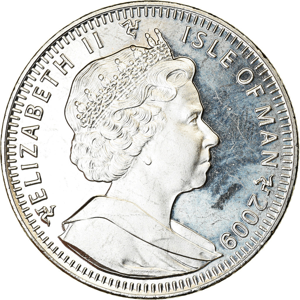 Coin, Isle of Man, Crown, 2009, Pobjoy Mint, Henri VIII, MS(63), Cupro-nickel