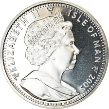 Coin, Isle of Man, Crown, 2005, Pobjoy Mint, Trafalgar - Horatio Nelson, MS(63)