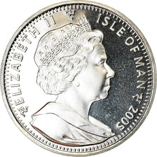 Coin, Isle of Man, Crown, 2005, Pobjoy Mint, Trafalgar - Horatio Nelson, MS(63)