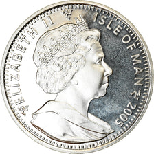 Coin, Isle of Man, Crown, 2005, Pobjoy Mint, Trafalgar - Horatio Nelson, MS(63)