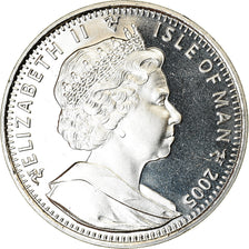 Coin, Isle of Man, Crown, 2005, Pobjoy Mint, Trafalgar - Horatio Nelson -