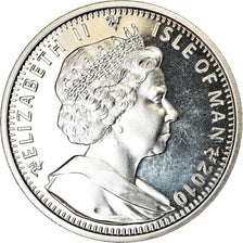 Coin, Isle of Man, Crown, 2010, Pobjoy Mint, Aviron, MS(63), Cupro-nickel