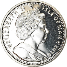 Coin, Isle of Man, Crown, 2010, Pobjoy Mint, Aviron, MS(63), Cupro-nickel